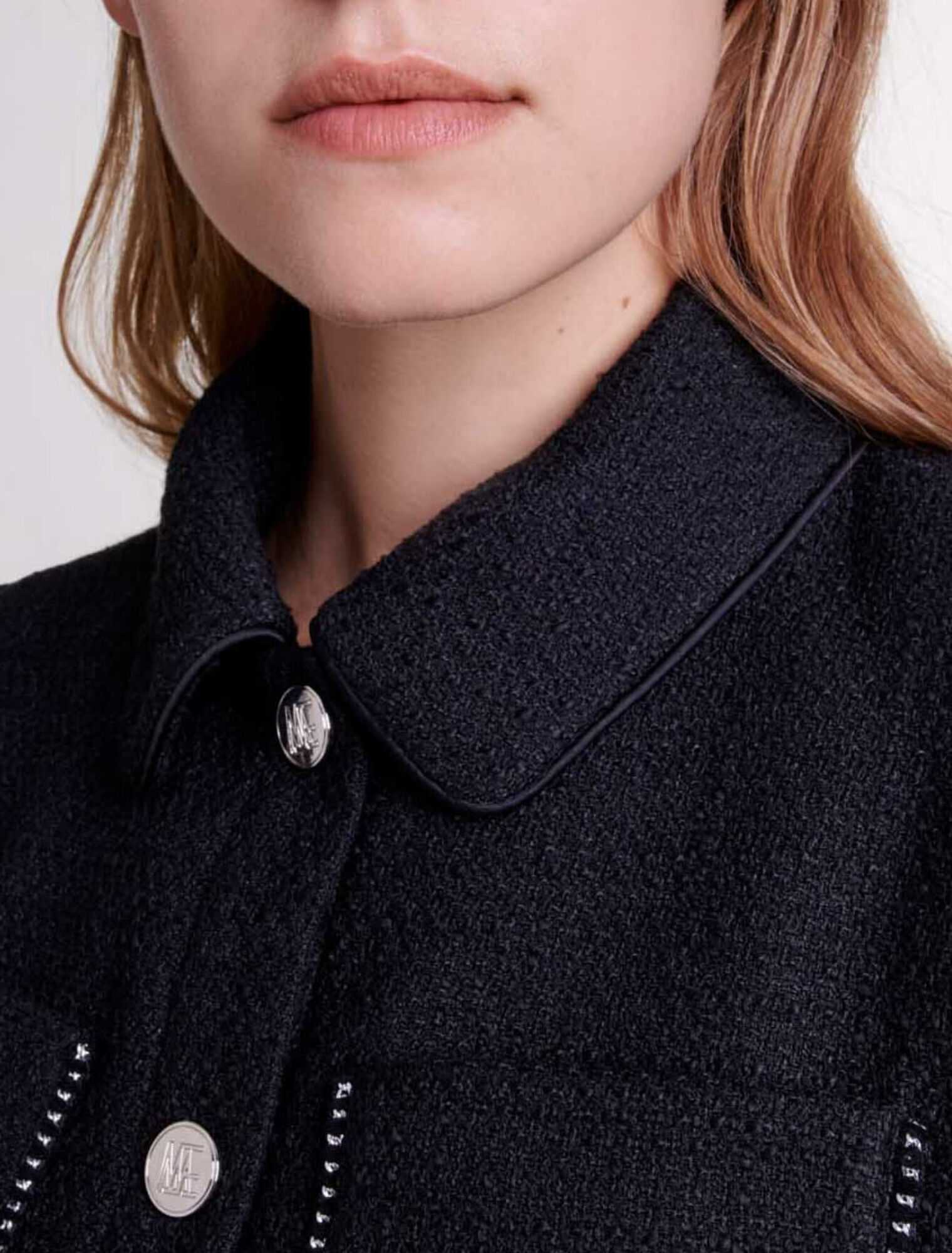 Cazadora de tweed
