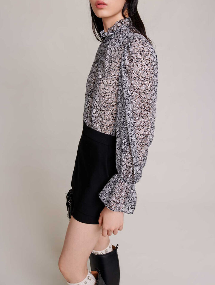 Shorts de crep&eacute;