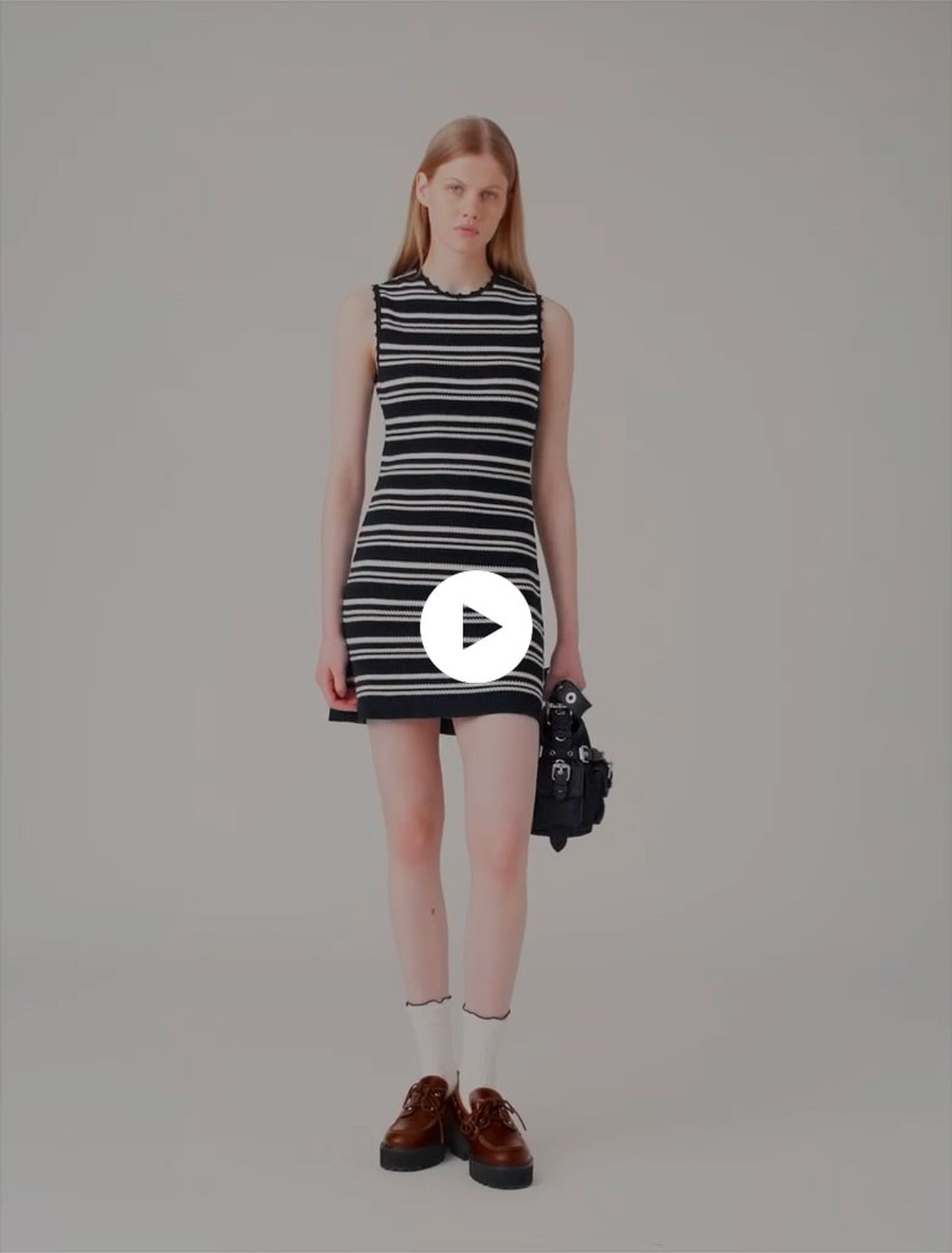 Vestido corto de ganchillo
