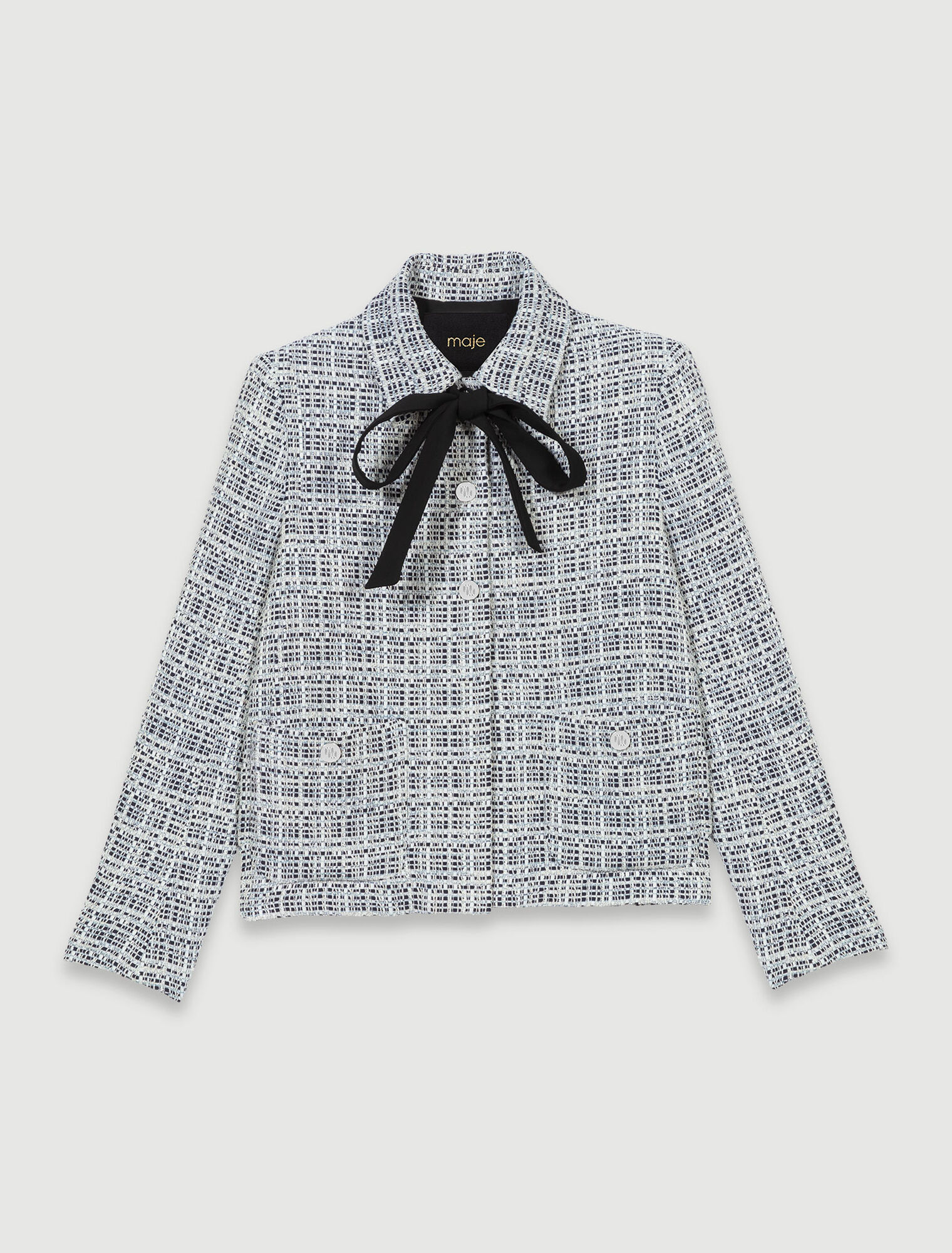 Camisa efecto tweed