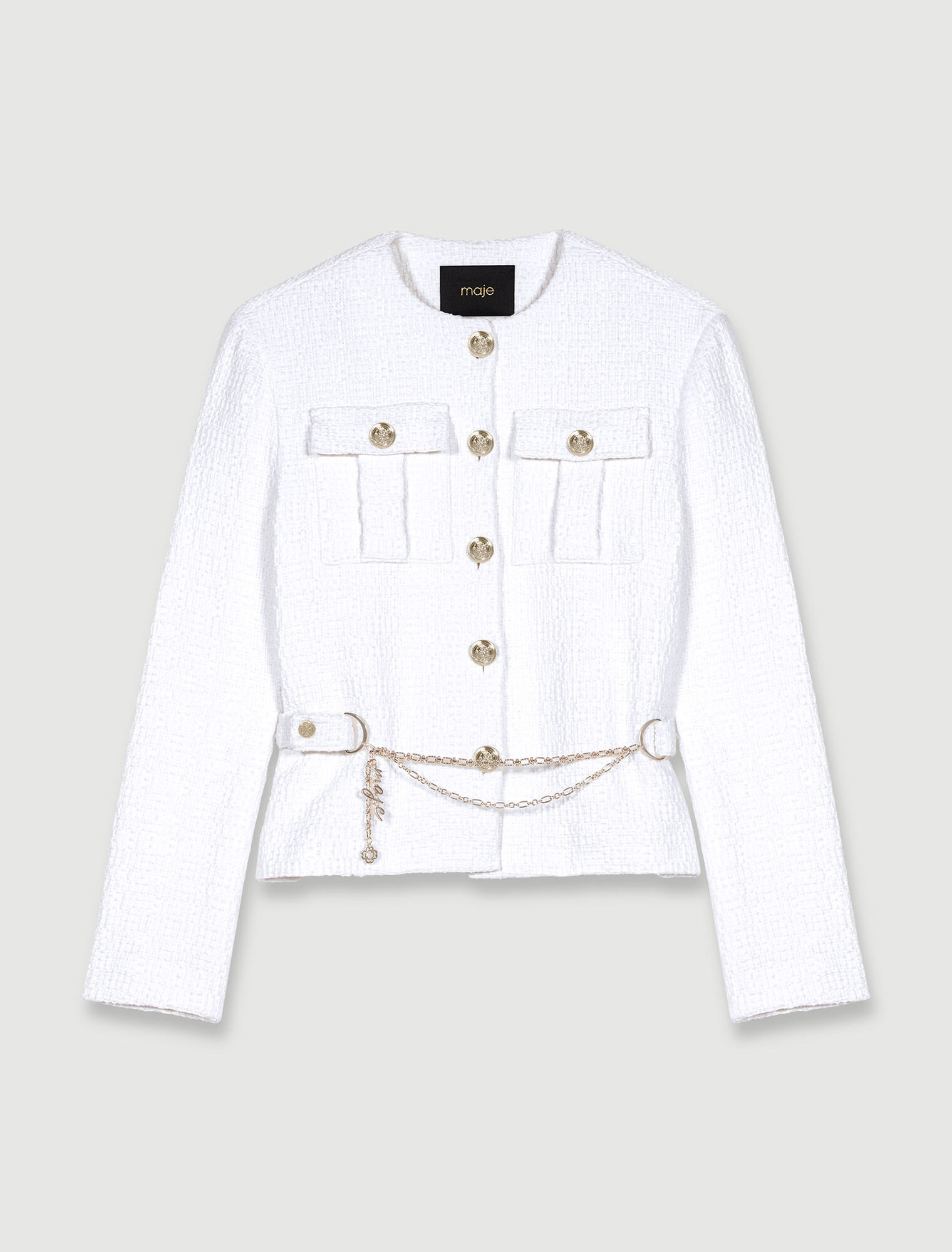 Chaqueta de tweed