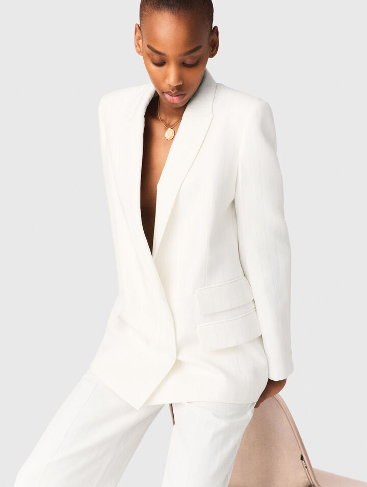 Chaqueta sastre cruzada