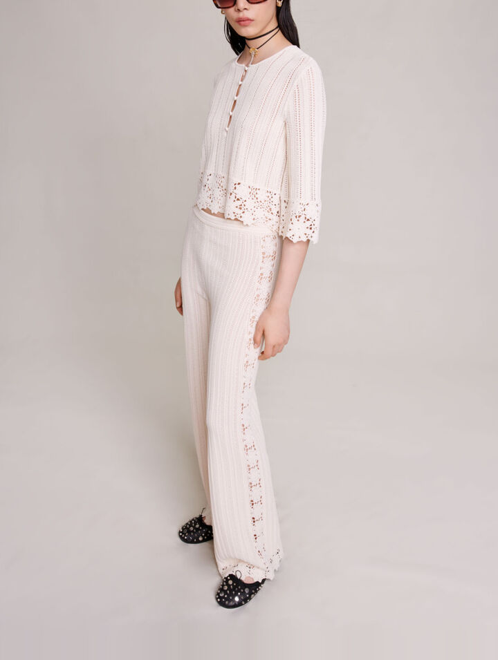 Pantalón de punto