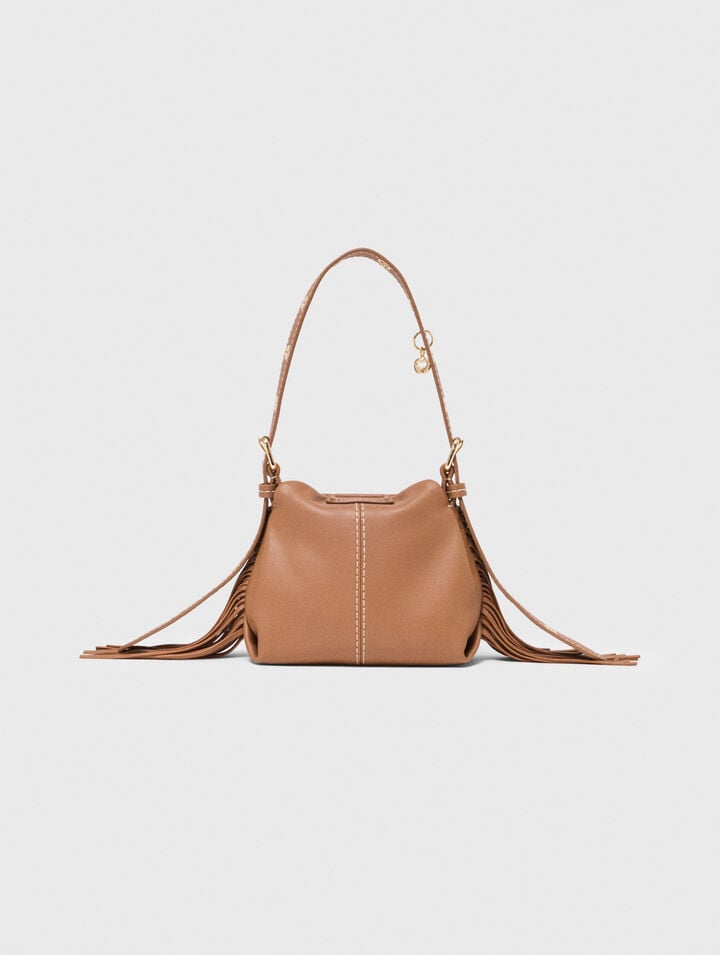 Bolso Miss M micro de piel cosida