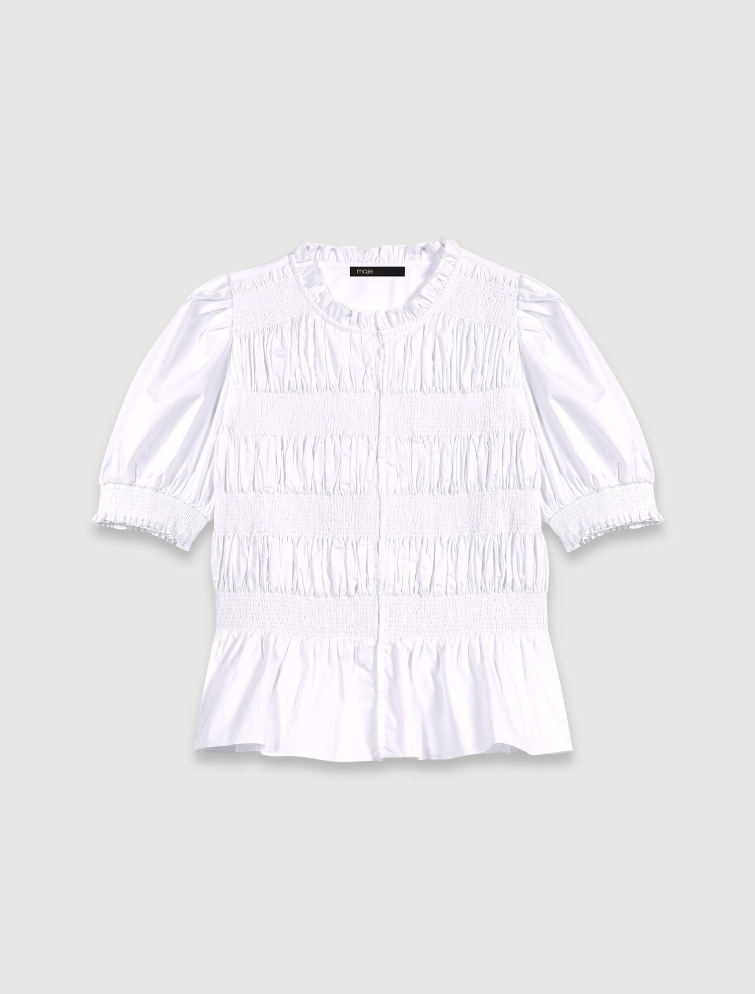 Camisa fruncida