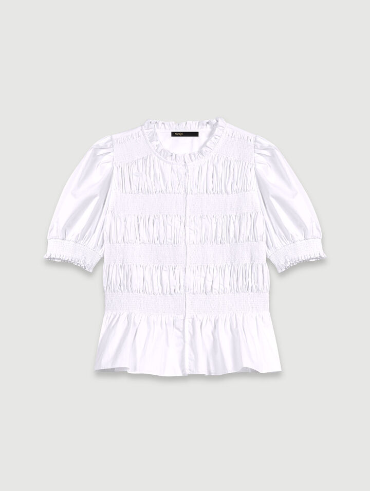 Camisa fruncida