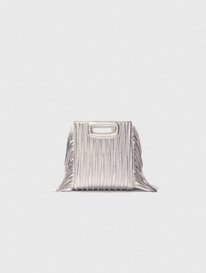 Bolso M mini de piel acolchada