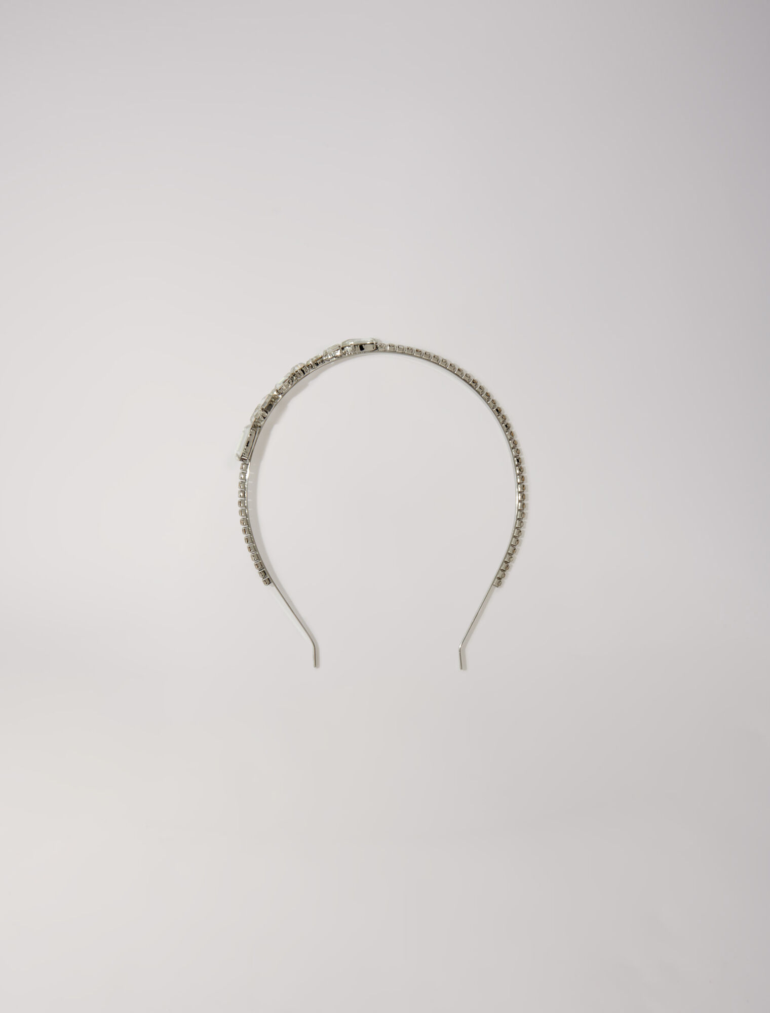Diadema con brillantes de imitación