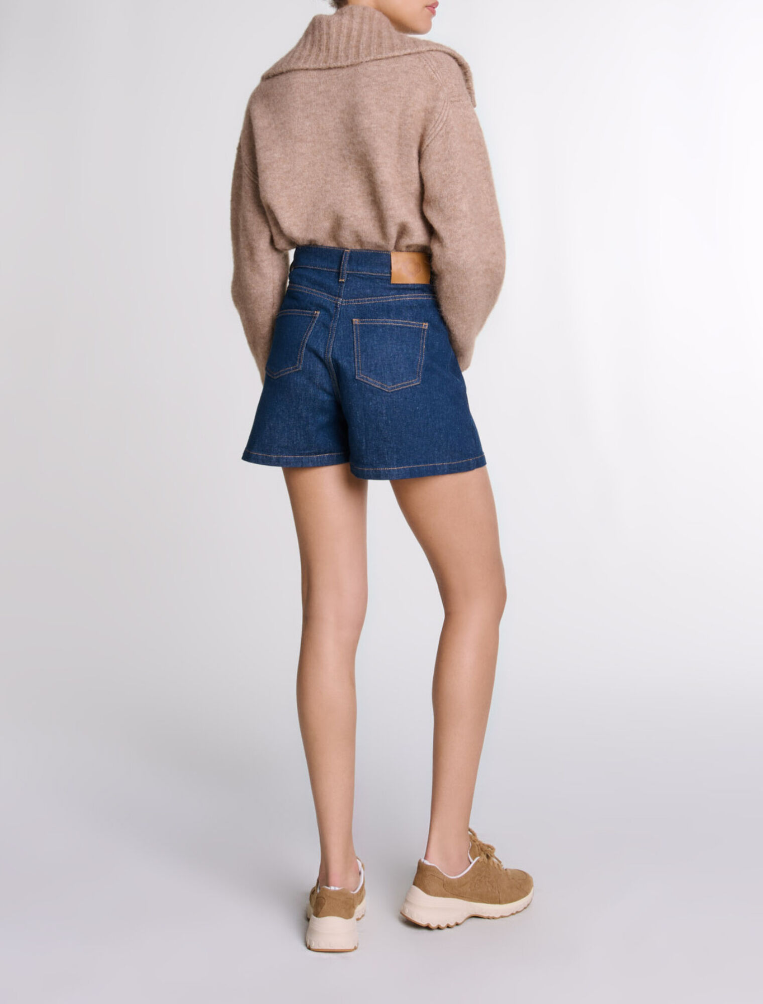 Pantal&oacute;n corto trampantojo denim