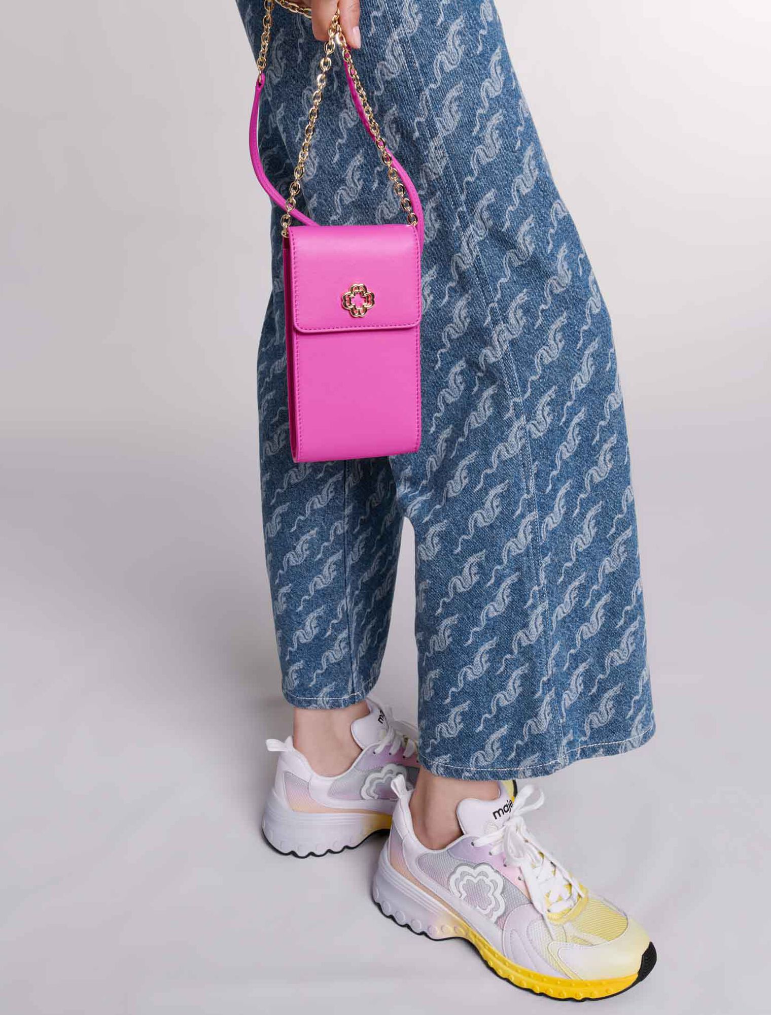 Bolso de cuero para teléfono