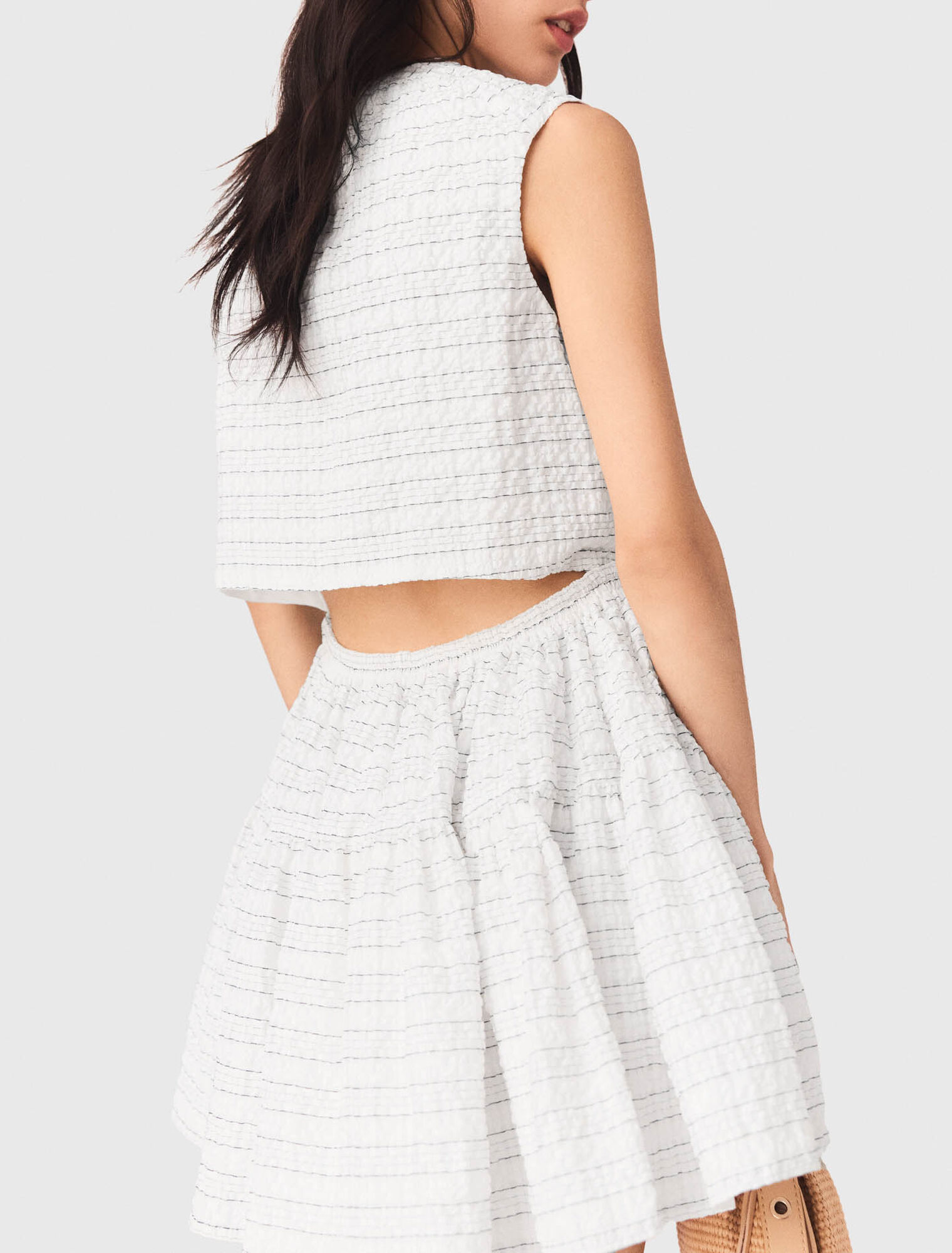 Vestido corto evas&eacute; espalda abierta