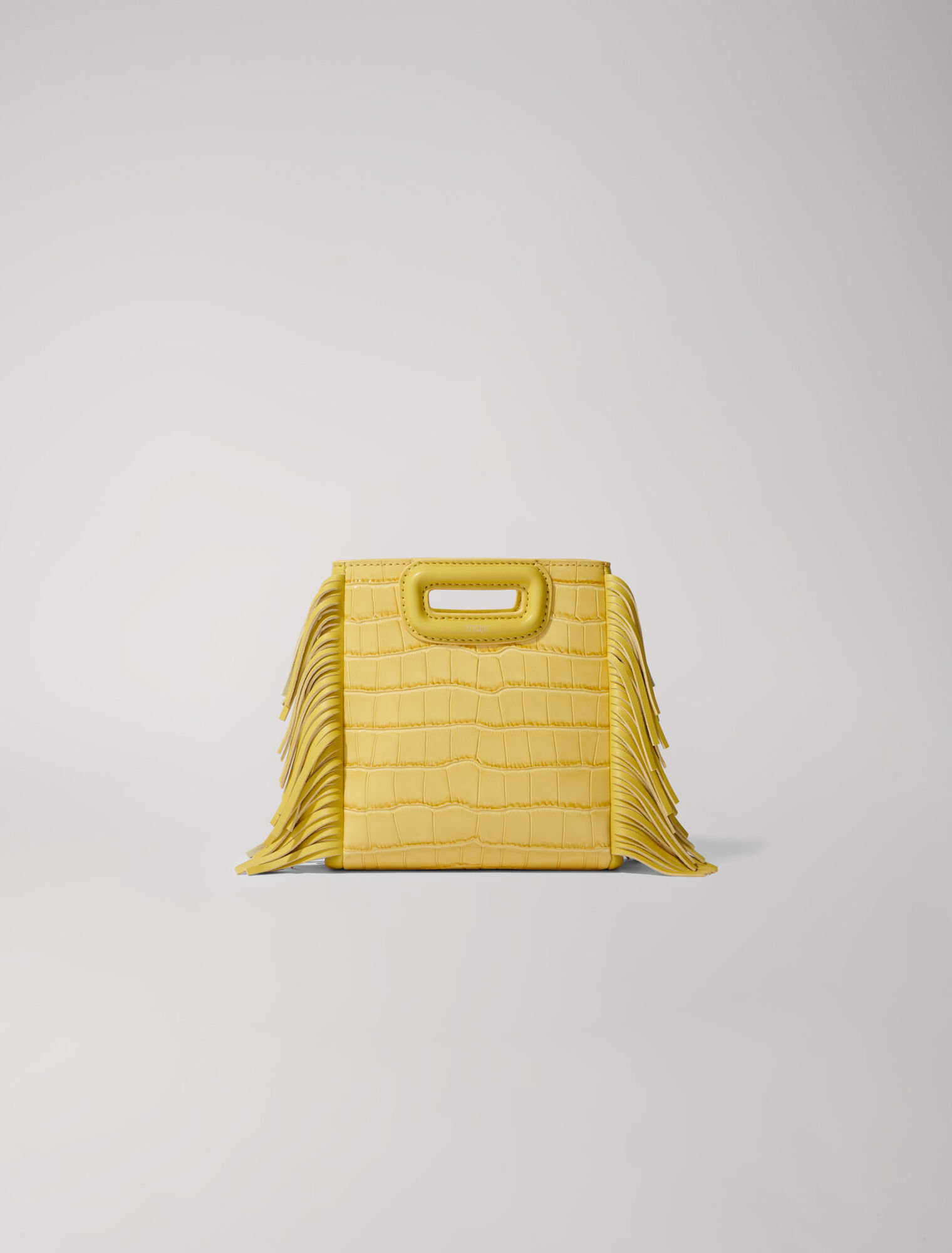 Bolso M Mini de piel de cocodrilo
