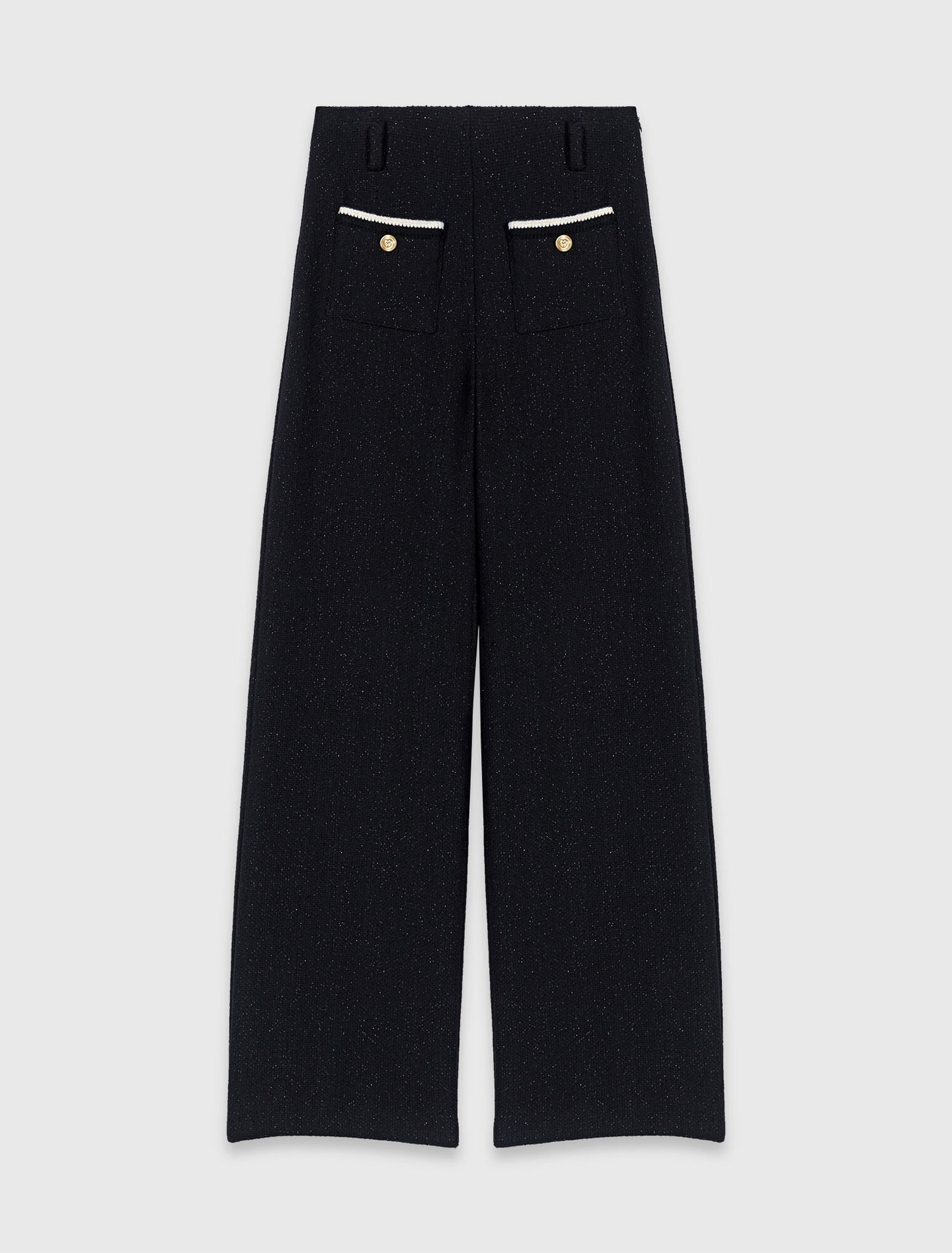 Pantal&oacute;n tweed lurex