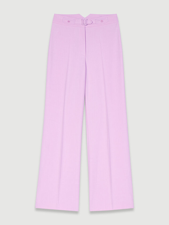 Pantalón de traje ancho