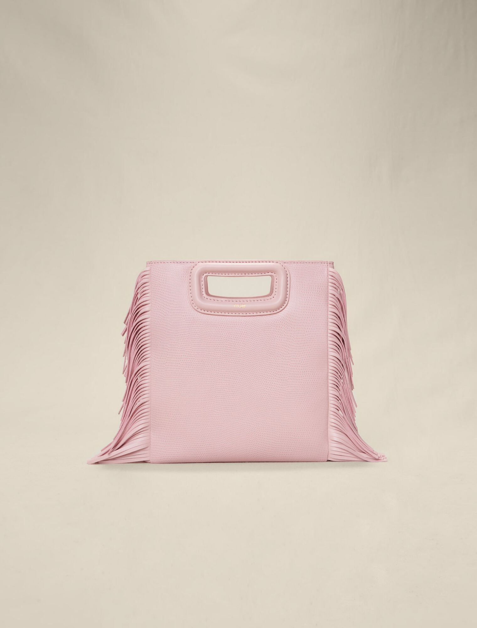 Bolso M piel efecto lagarto