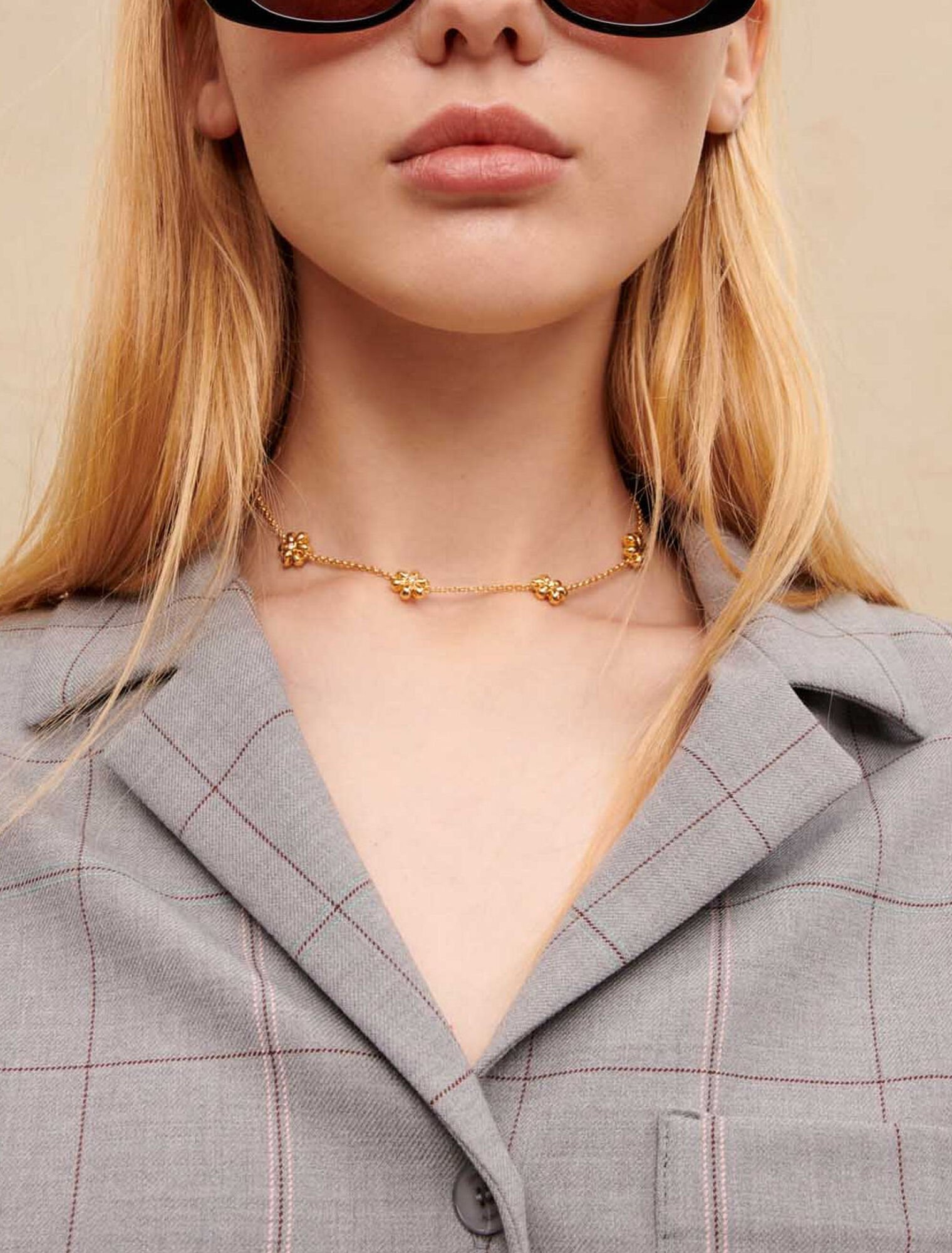 Mono corto de cuadros escoceses