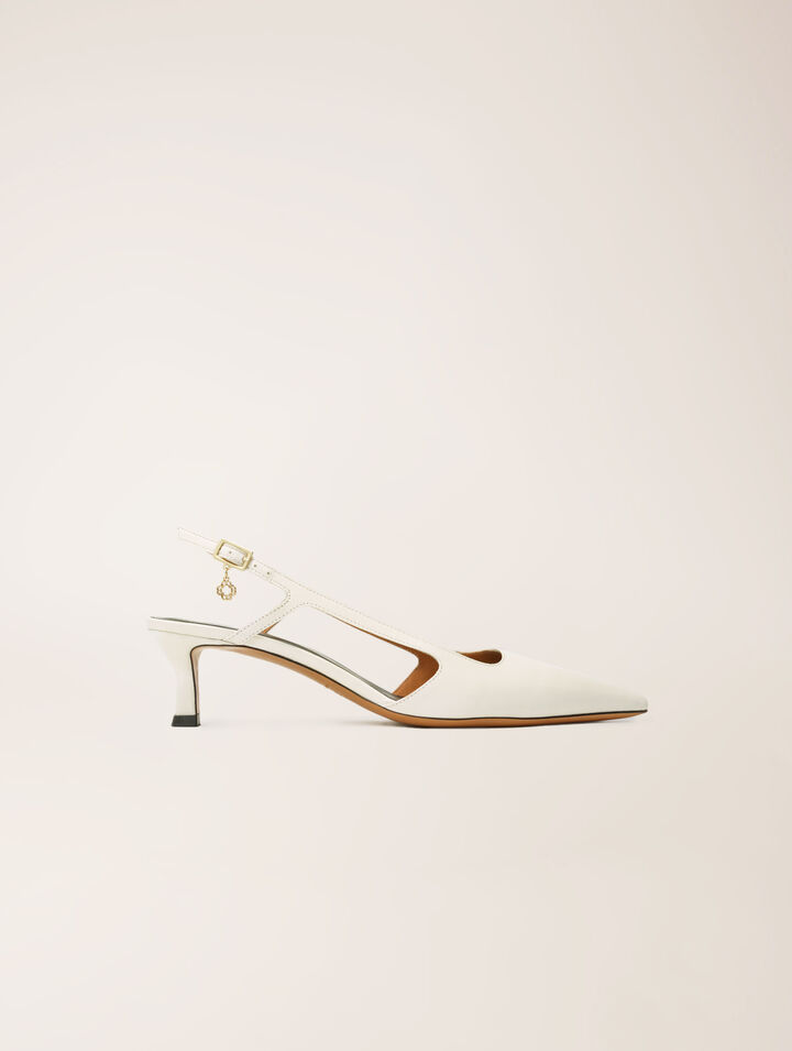 Zapatos tacón punta correas ajustables