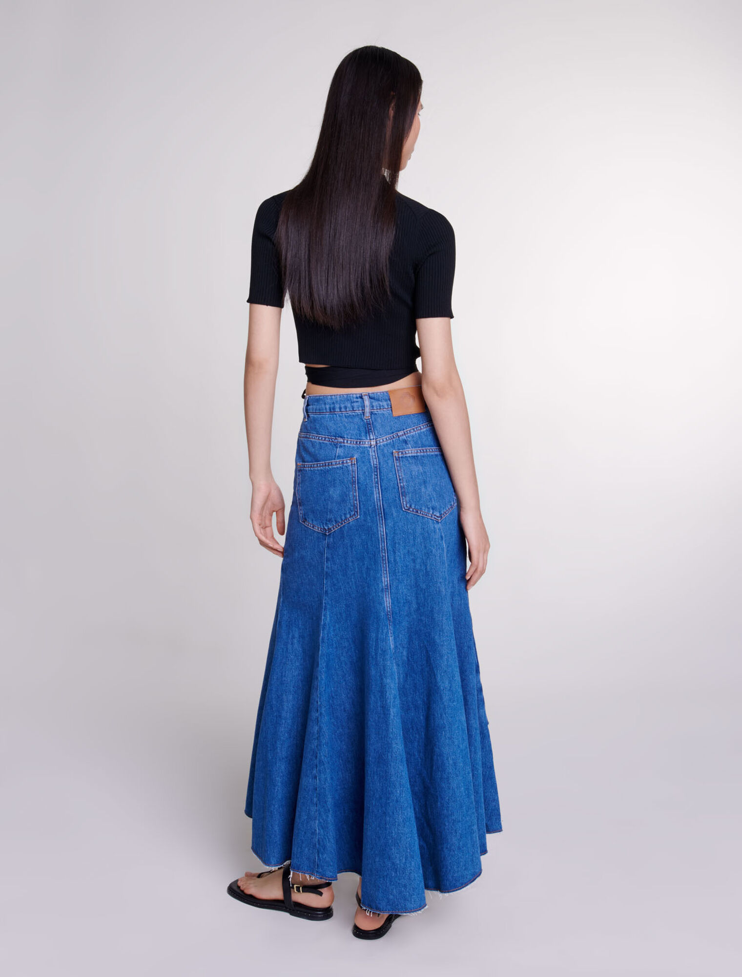 Crop top cruzado