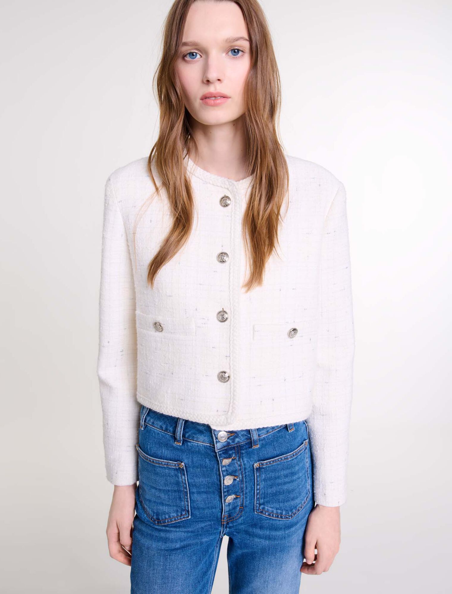 Chaqueta de tweed