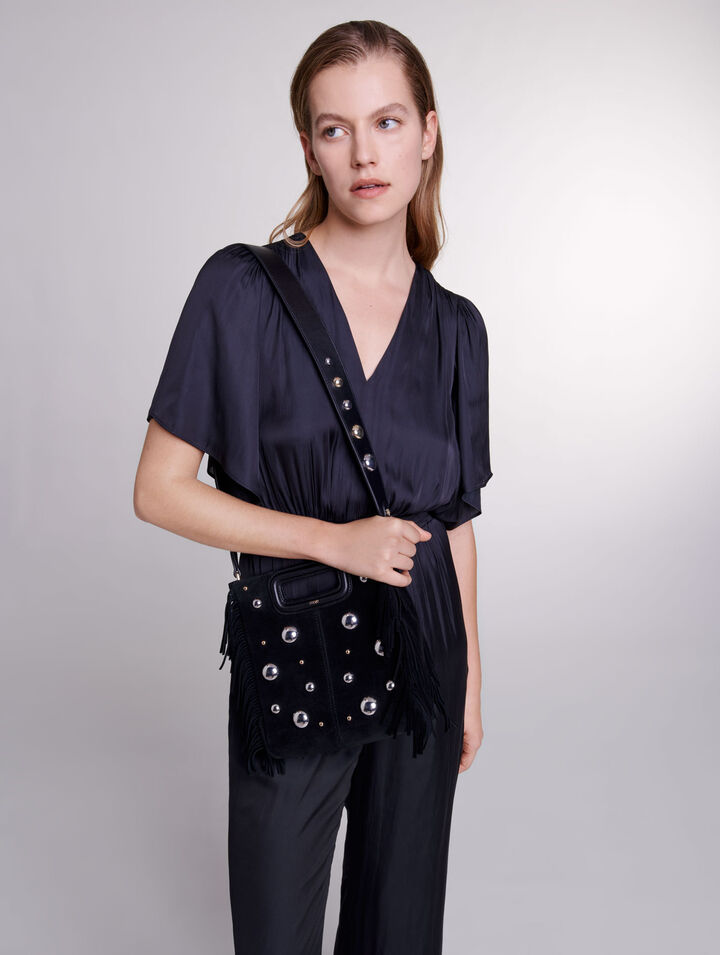 Mono de pantalón satinado