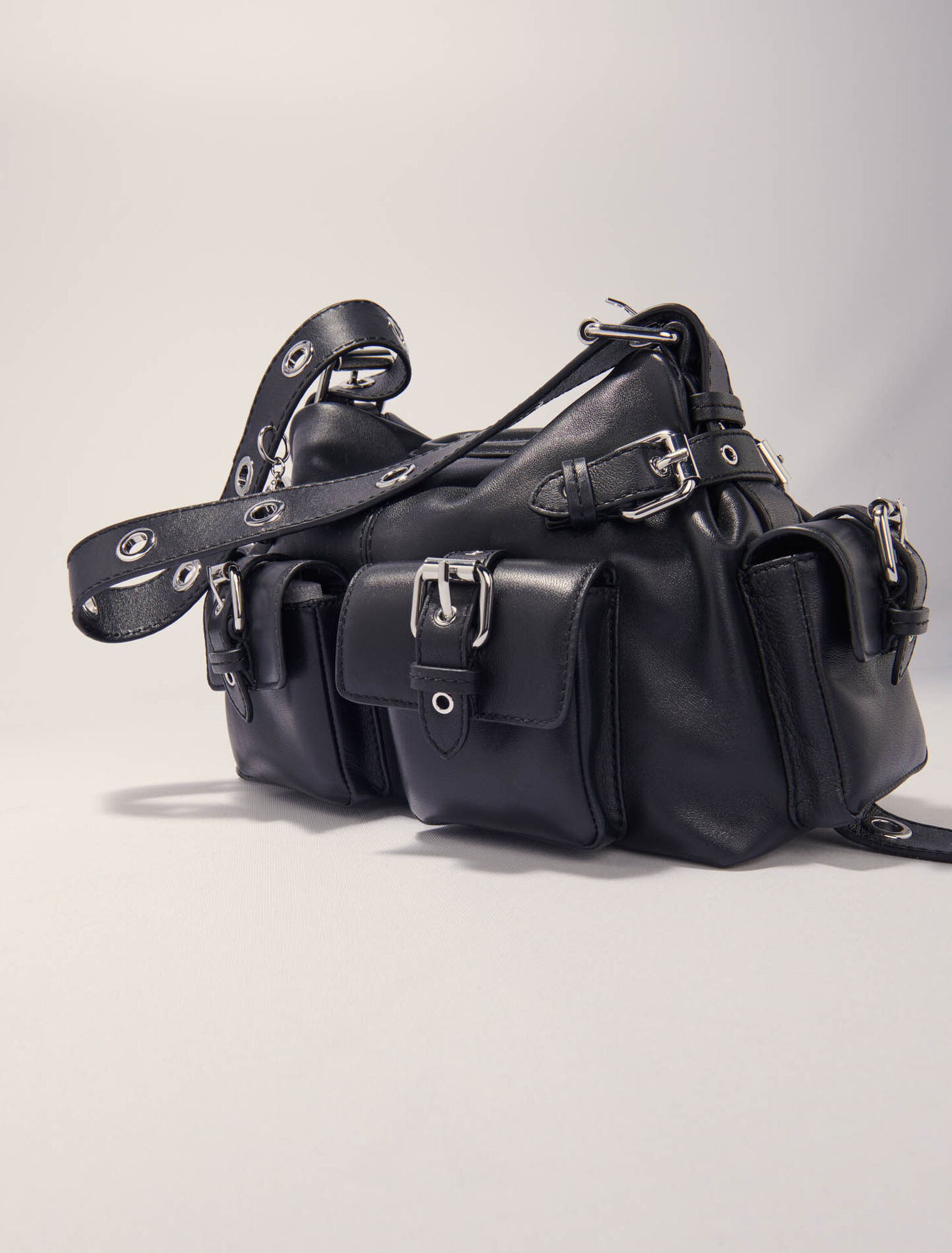 Bolso cargo Miss M de piel