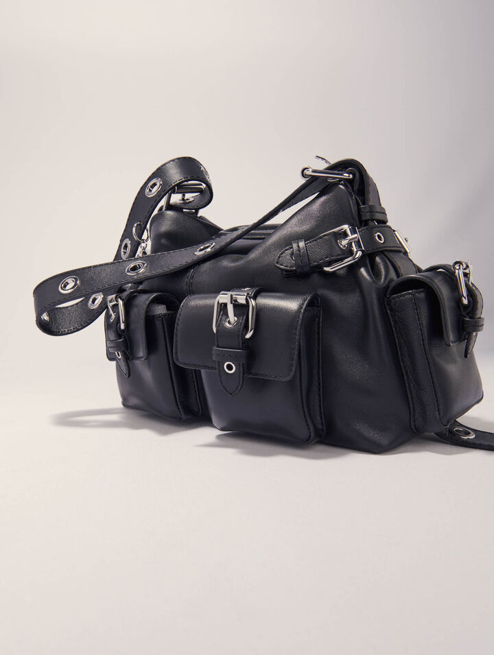 Bolso cargo Miss M de piel