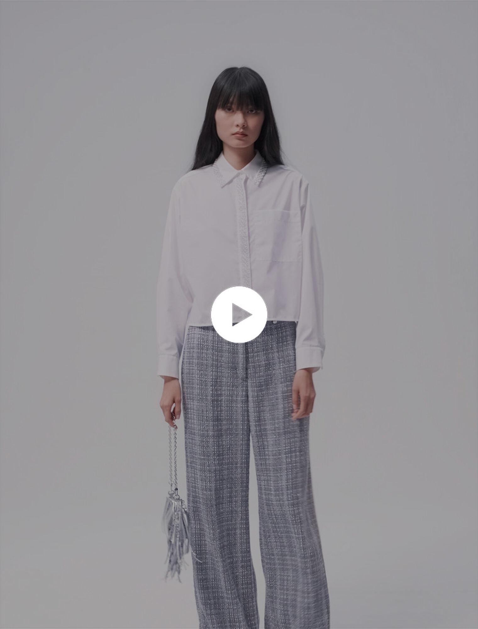 Pantalón de tweed