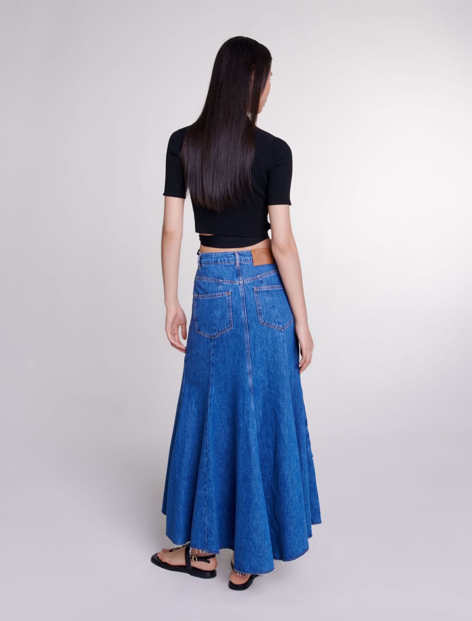 Crop top cruzado