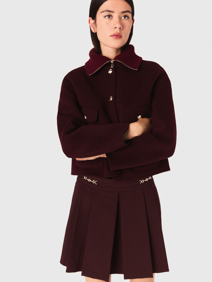 Chaqueta corta reversible