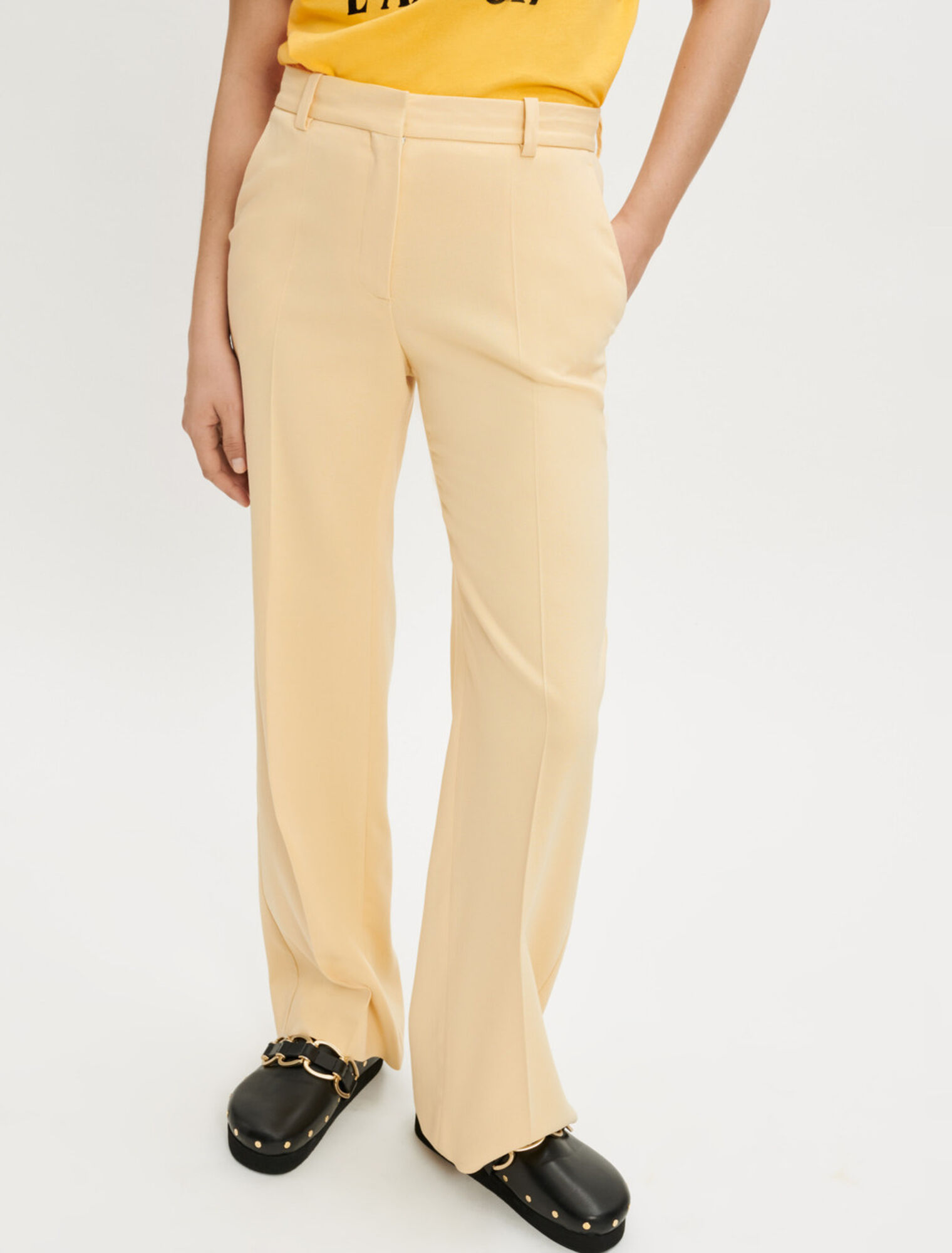 Pantalón sastre recto