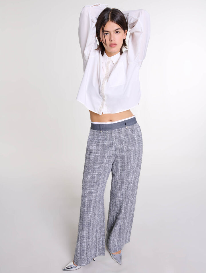 Pantalón de tweed