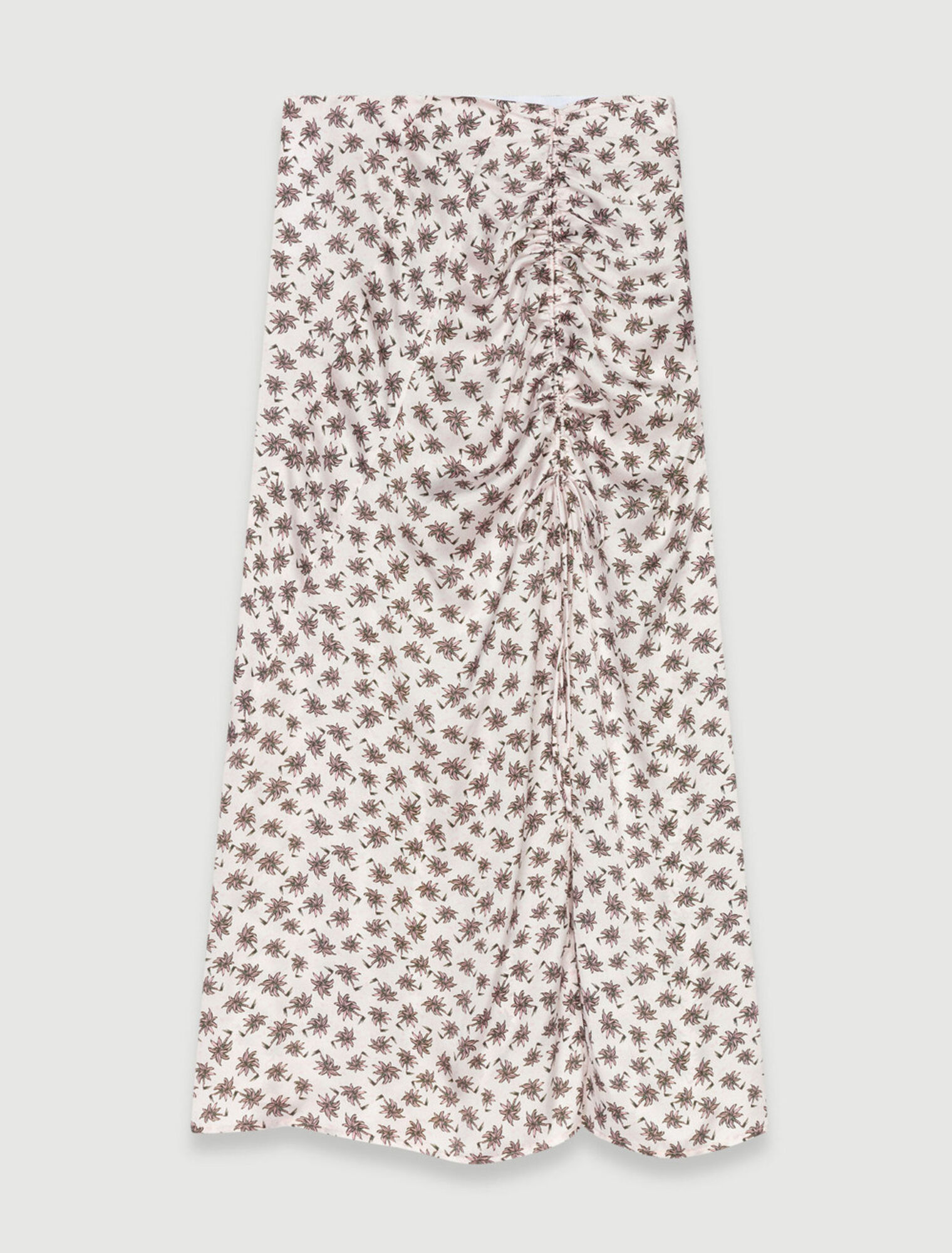 Falda midi con aberturas