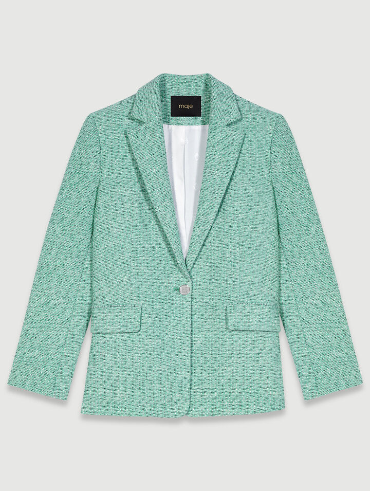 Chaqueta de tweed