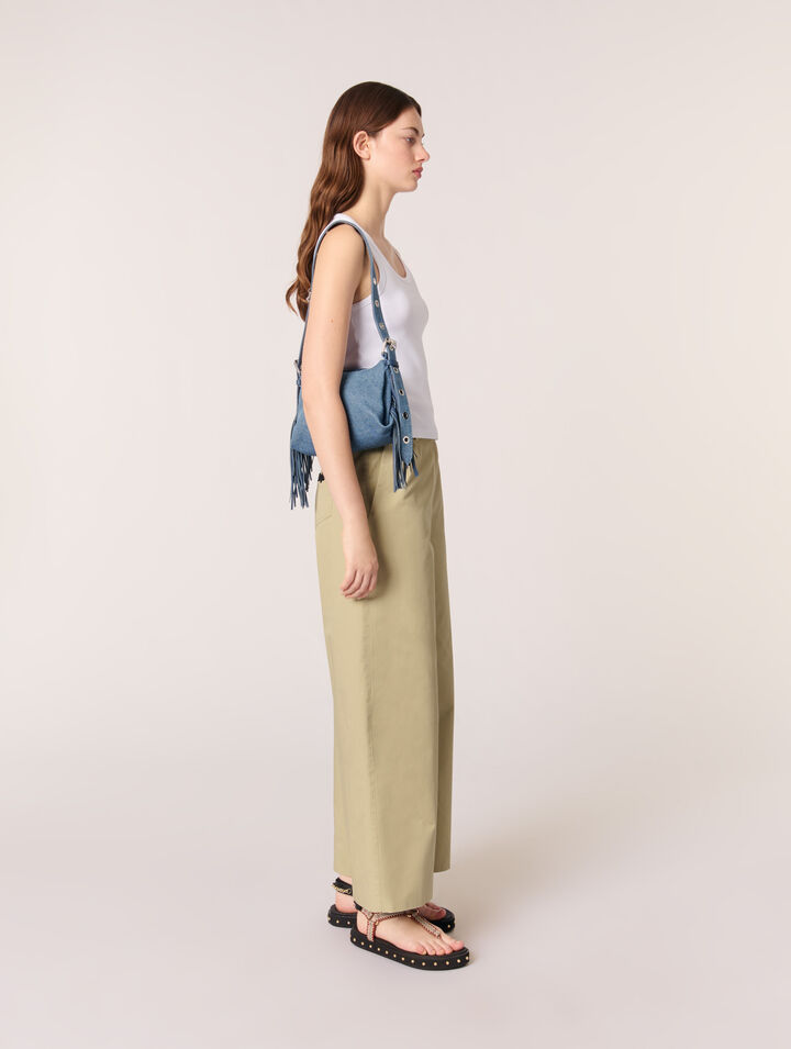 Bolso Miss M mini en denim