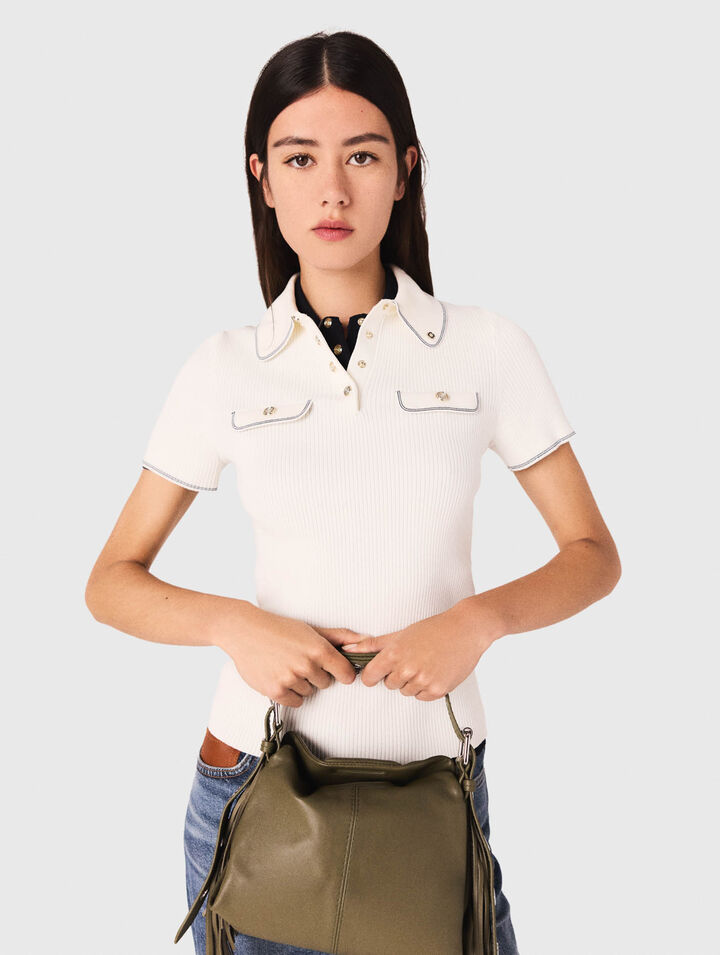 Polo de manga corta