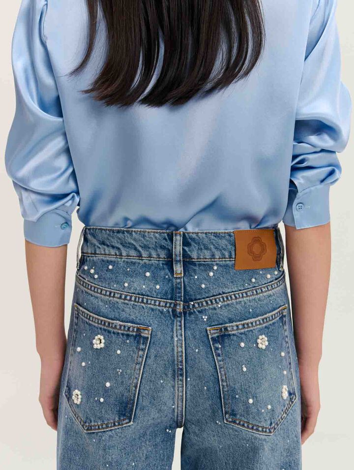 Camisa de seda