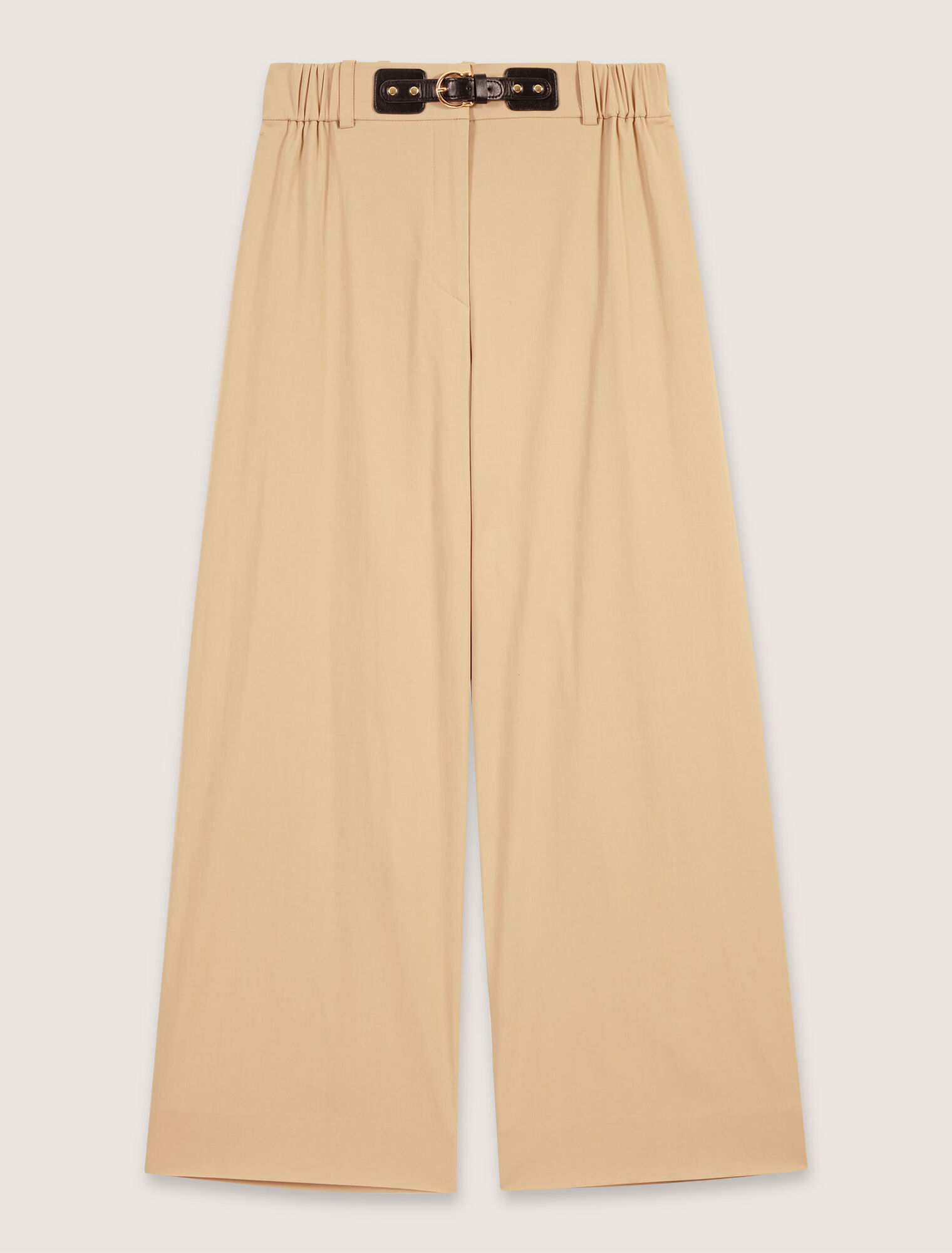 Pantalón ancho de algodón