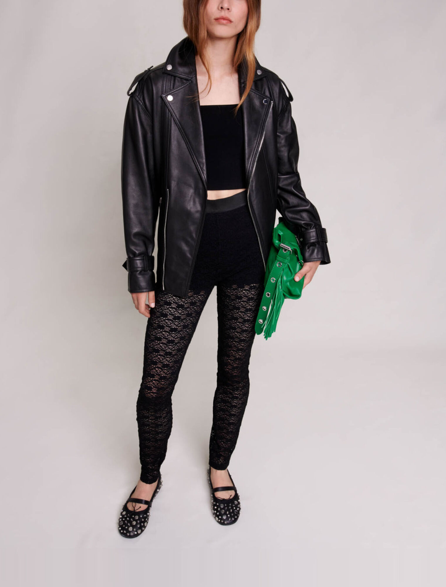 Leggings de encaje