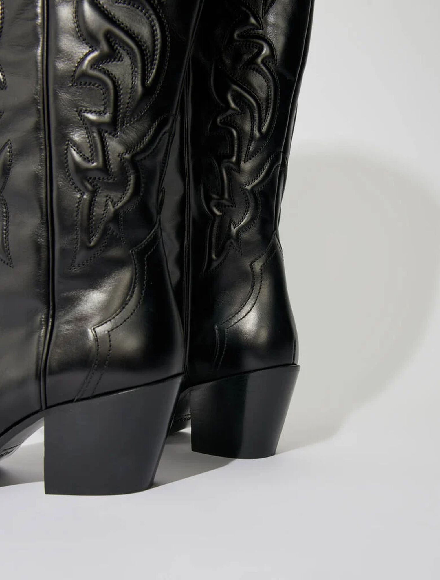 Botas de cuero western