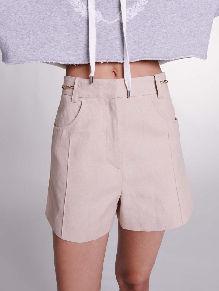 Short de lino