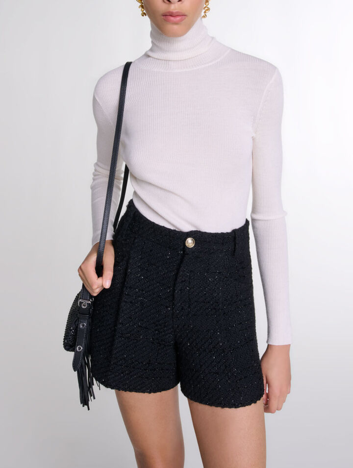Short de tweed