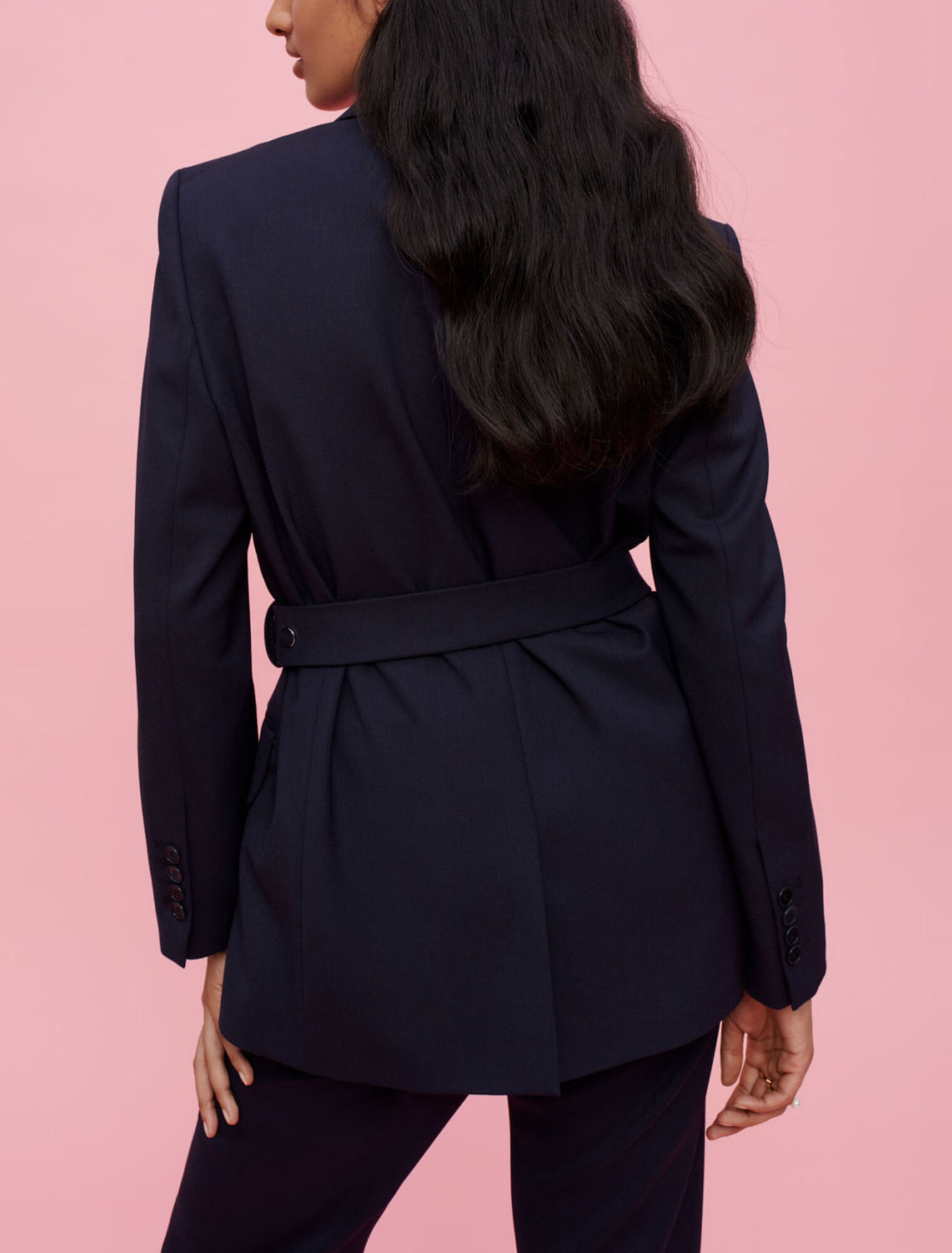 Chaqueta de traje con cadena