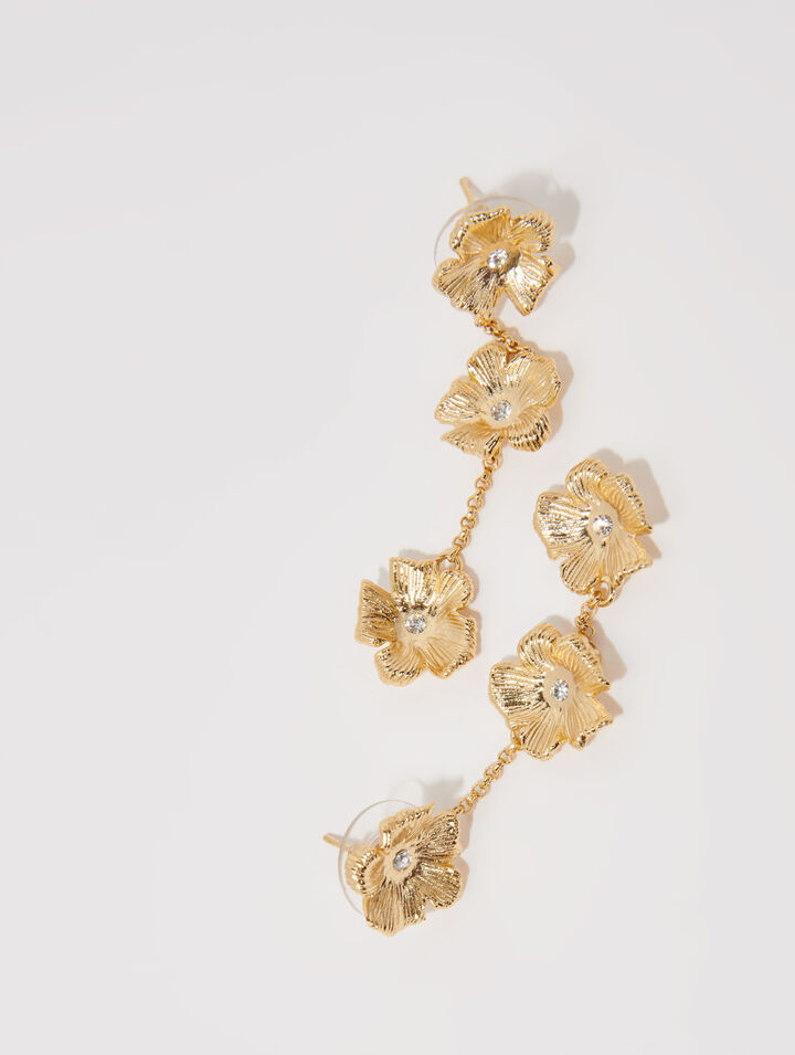 Pendientes flor