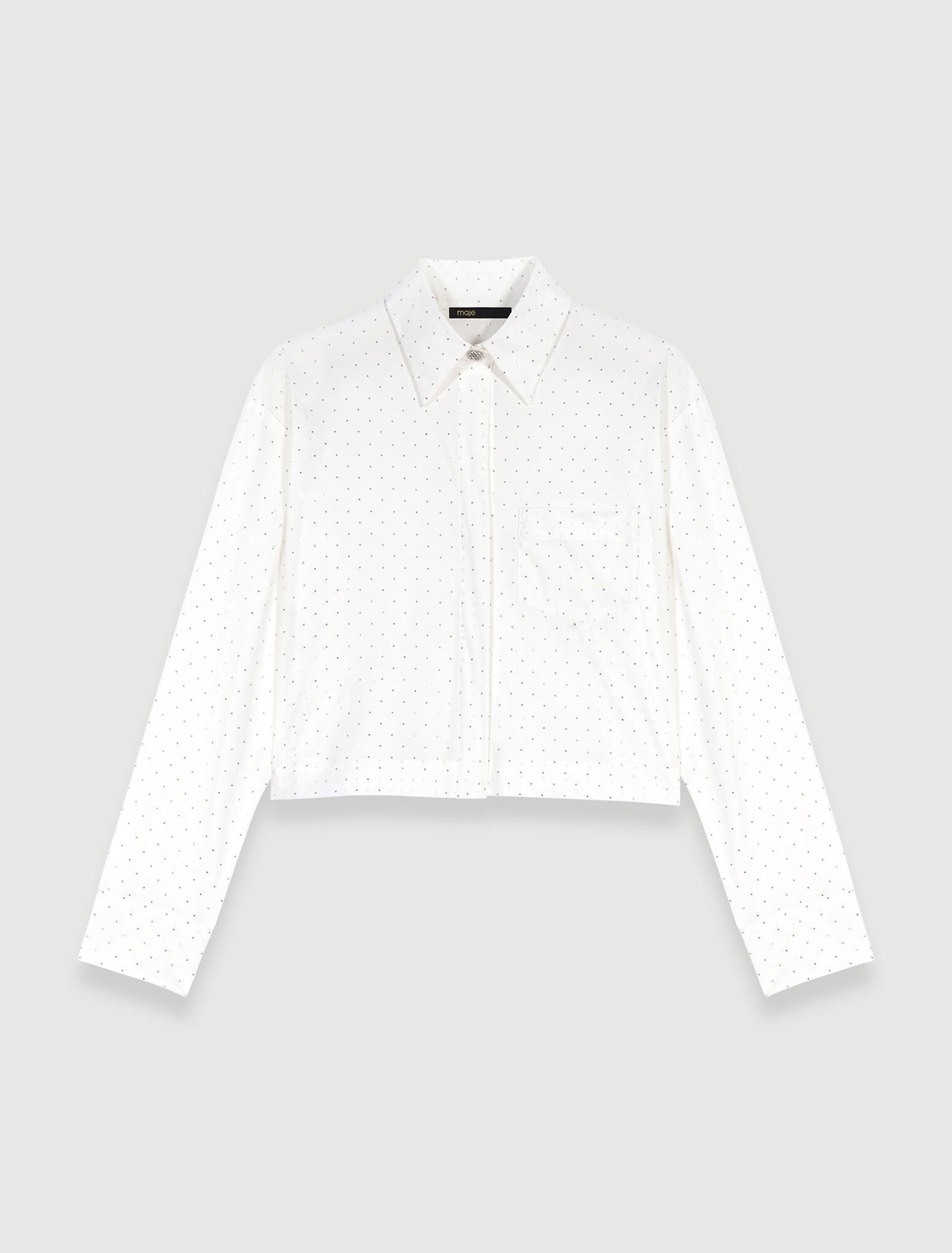 Camisa con strass