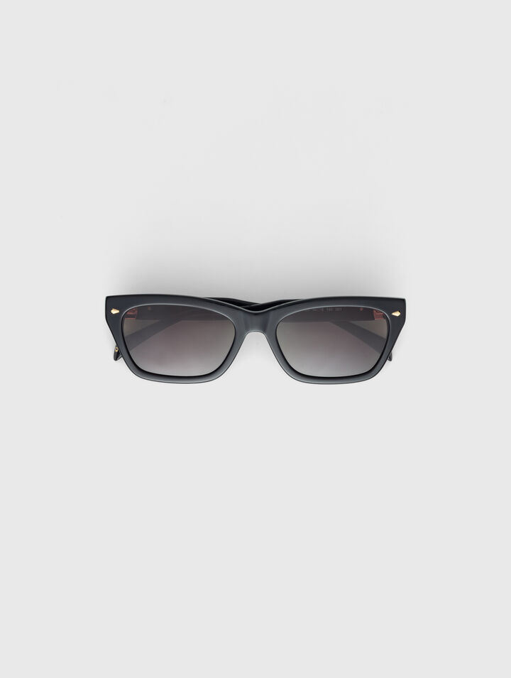 Gafas rectangulares de acetato