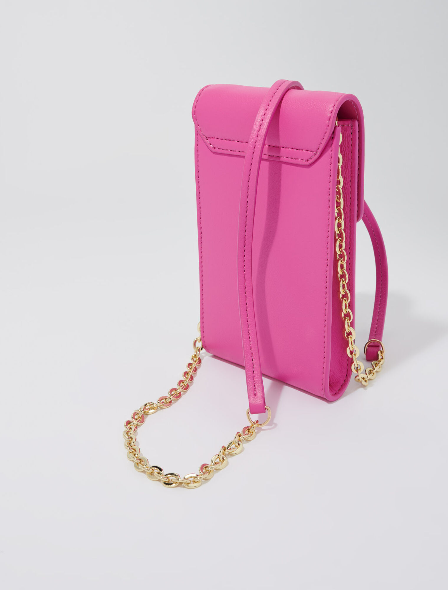 Bolso de cuero para teléfono