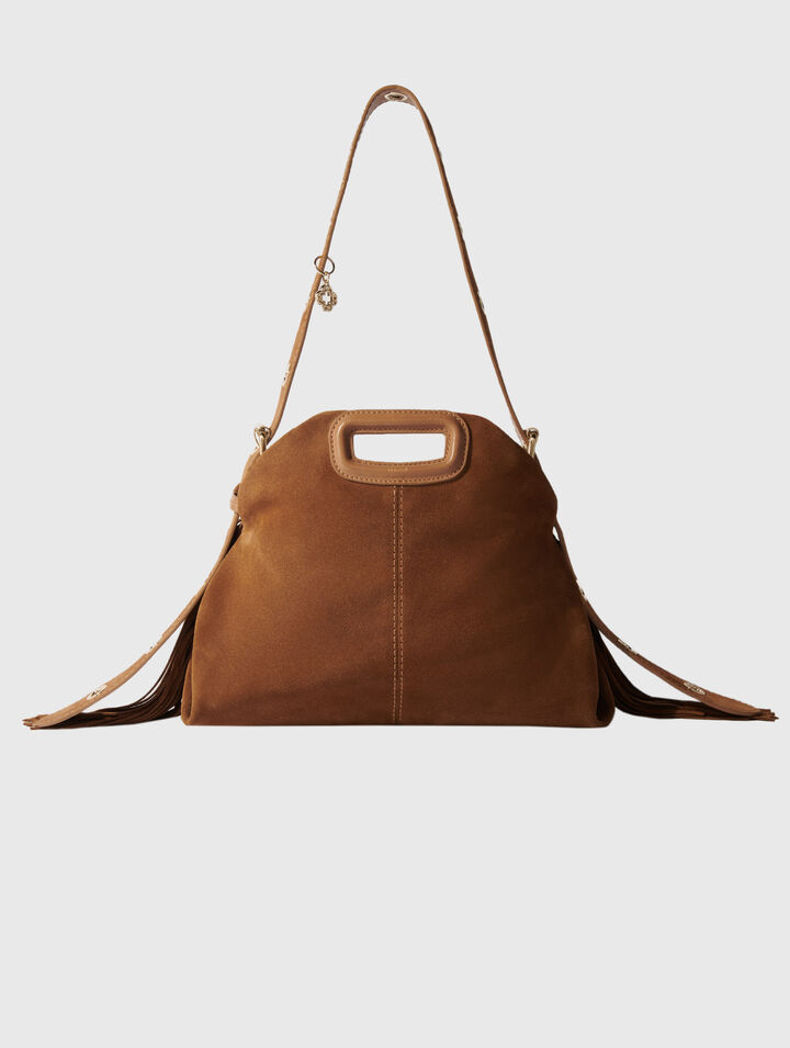 Bolso Miss M de gamuza