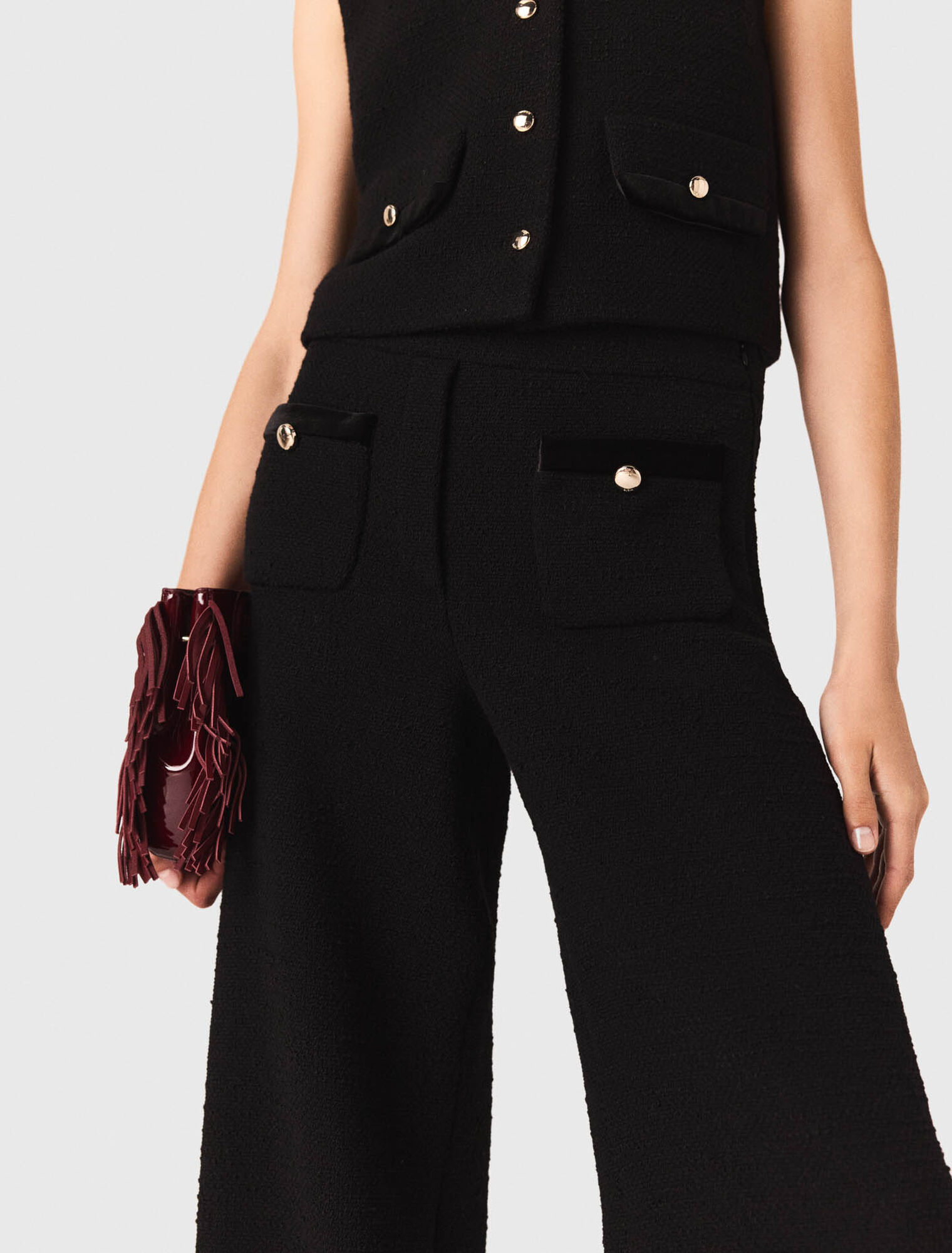 Pantalón de tweed