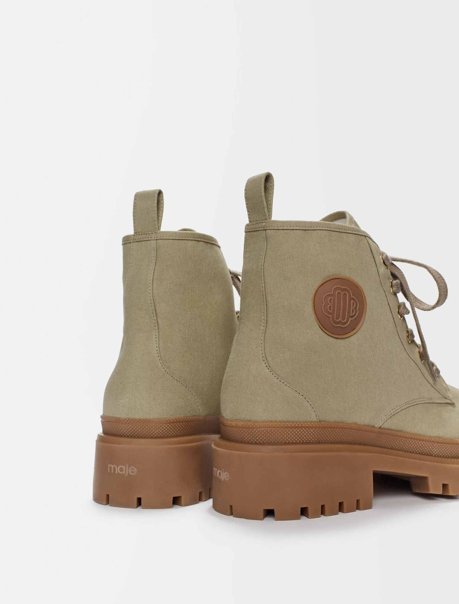 Botas de tela