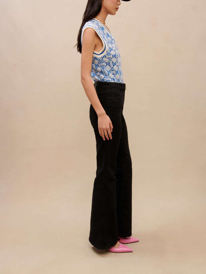 Pantalón de cintura alta